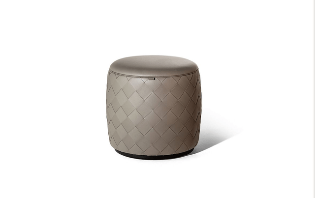 Poltrona Frau / Grant Pouf Diametro 46 CM - Architetto.Studio