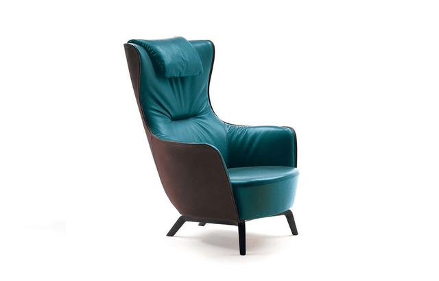 Poltrona Frau Mamy Blue - Architetto.Studio